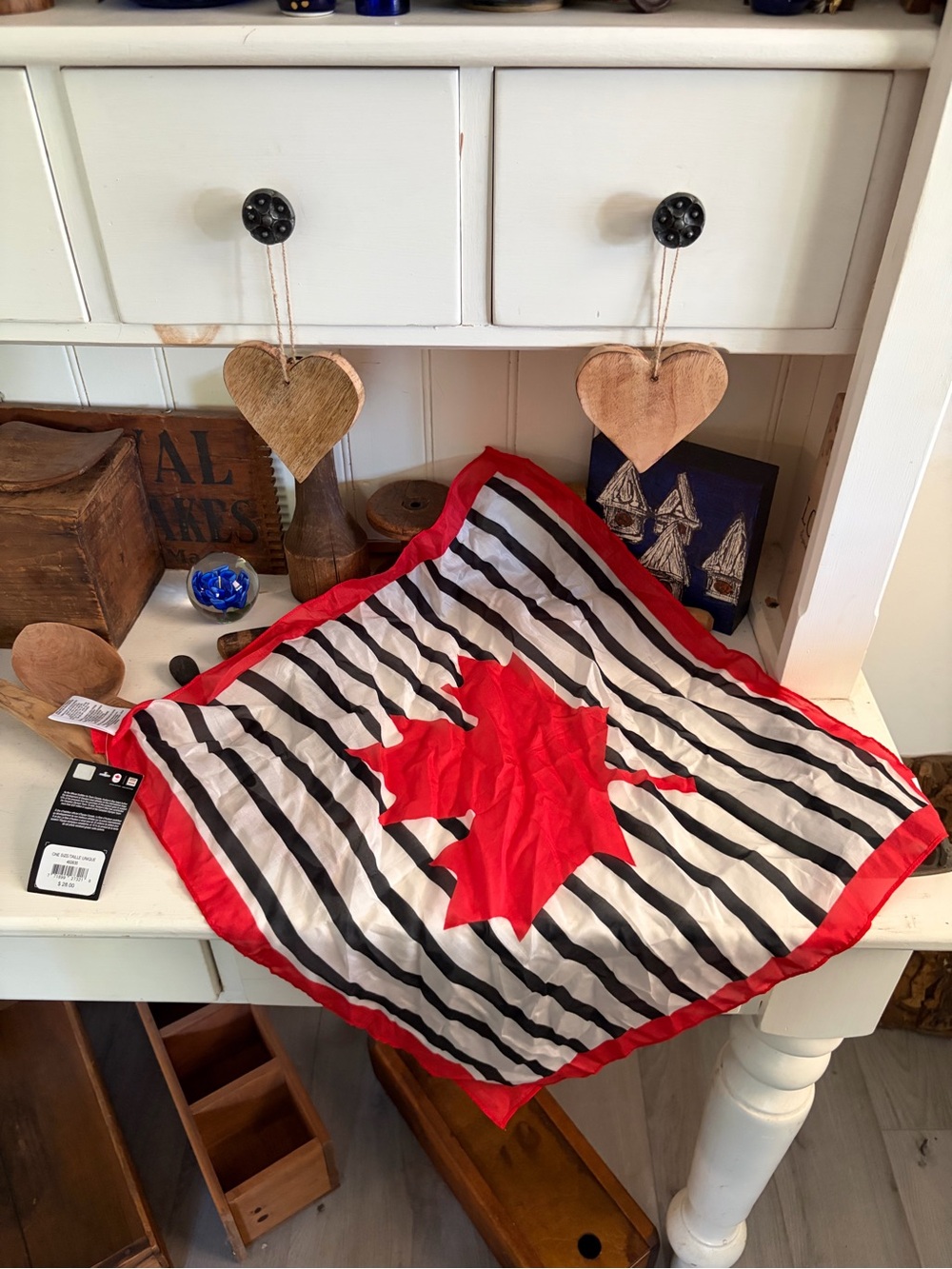 Hudson Bay Olympic Team Canada Scaves x 2